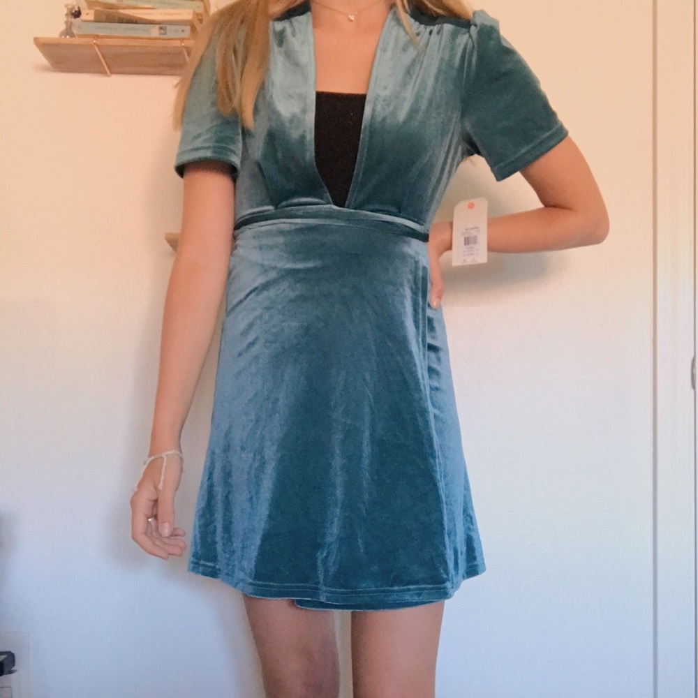 Velvet Billabong Wrap Dress